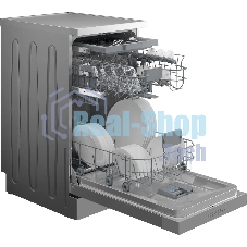 Посудомоечная машина Hotpoint HFS 2C85 DW X отдельностоящая, нержавеющая сталь