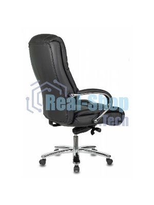 Кресло Бюрократ T-9925SL/BLACK черный, кожа