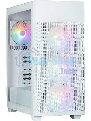 Компьютерный корпус ZALMAN S5 NEO, ATX, белый, WINDOW, 2xCOMBO (3.5