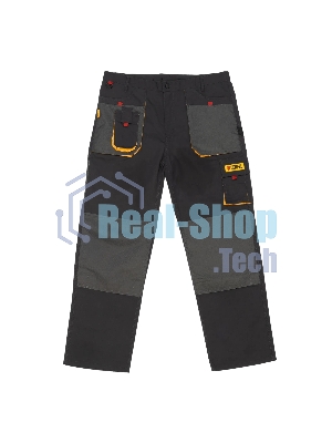 Брюки профессиональные рабочие Denzel 65% полиэстер 35% хлопок, XL