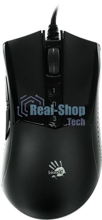Мышь проводная A4Tech Bloody W90 Pro черный, 16000 dpi, USB, кнопки - 10