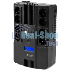 Источник бесперебойного питания Бастион SKAT-UPS 800-AID-IN-1x9-8 / 800 ВА / 480Вт / 4 x CEE 7 (евророзетка)