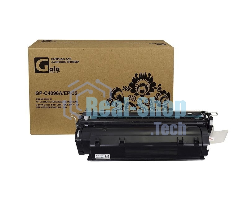 Картридж лазерный GalaPrint GP-C4096A/EP-32 (№96A) черный (5000 стр.) для HP LaserJet 2100/2200/2100m/2100tn/Canon Laser Shot LBP-32X/LBP-P100/LBP-470/LBP1000/LBP1310