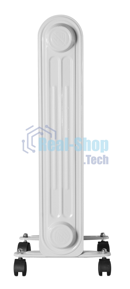 Обогреватель масляный EUROLUX ОМПТ-EU-12Н (12 секций) белый, 2500 Вт, 30 м2, термостат 67/3/20