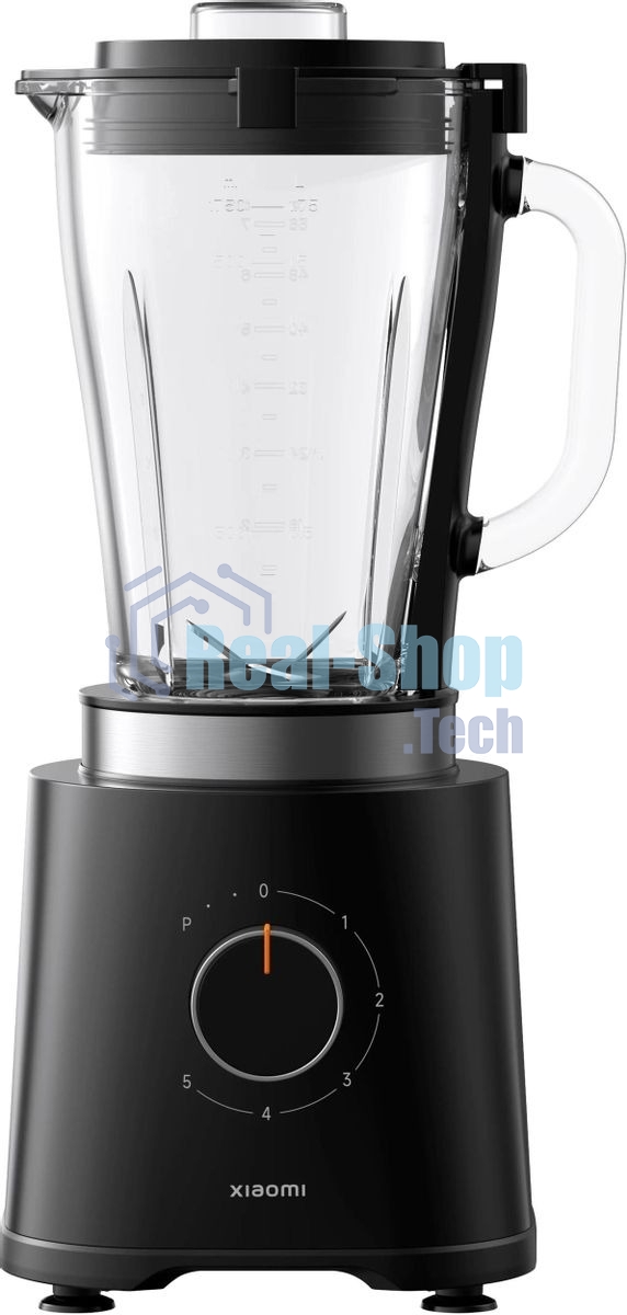 Блендер стационарный Xiaomi Blender EU черный, 600 Вт, 5 скоростей