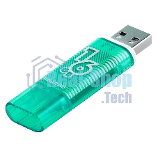 Флешка USB R/W 2.0 Smartbuy 16 Gb,Glossy series зеленый Snake Edition (SB16 GbGSGSN)