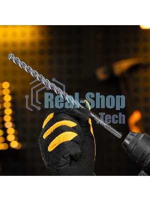 Бур по бетону Denzel цельная крестовая пластина, 10x215 мм, SDS PLUS