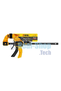 Струбцина Denzel F-образная, быстрозажимная, 300 х 80 мм, усиленный нейлоновый корпус