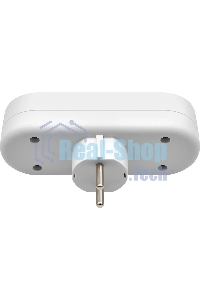 Удлинитель Defender TG-01 3 розетки, заземление, белый