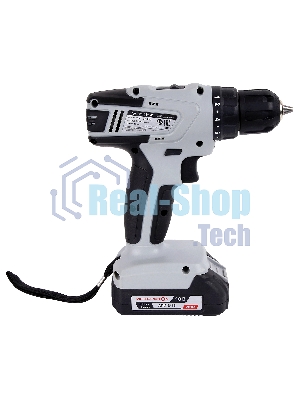 Дрель-шуруповерт ИНТЕРСКОЛ ДА-10/18ЭР 35 ПРОМО, 18 В, 2 Ач, 35 Нм, щеточный