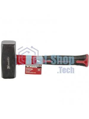 Кувалда Matrix ''optimal'' 2000 г, фибергласовая обрезиненная рукоятка