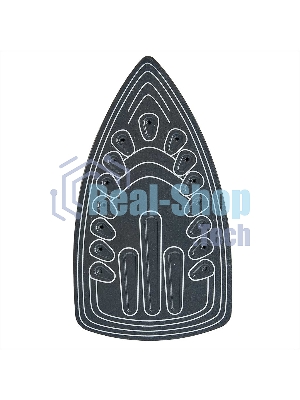 Утюг Delta LUX DL-352 белый с фиолетовым, 2200 Вт, 30 г/мин, 140 г/мин, 300 мл