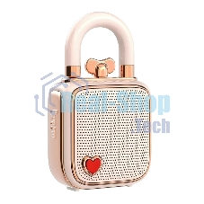 Портативная колонка Divoom LoveLock розовая (41000009686)