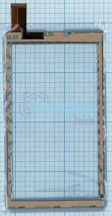 Сенсорное стекло (тачскрин) teXet TM-7049 TM-7059, белое
