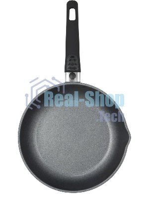 Сковорода Rondell Escurion RDA-894, 26 см, съемная ручка, без крышки, черный