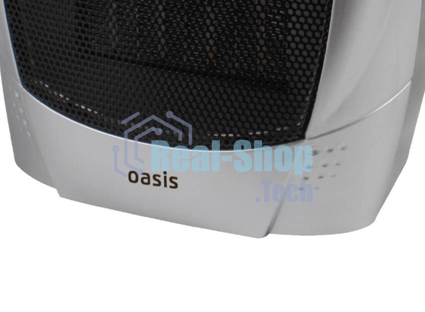 Тепловентилятор Oasis KS-15 серый, 1500 Вт, 20 м2