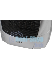 Тепловентилятор Oasis KS-15 серый, 1500 Вт, 20 м2