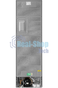 Холодильник Maunfeld MFF200NFBE черный, двухкамерный 271/106л морозилка снизу, Total NoFrost