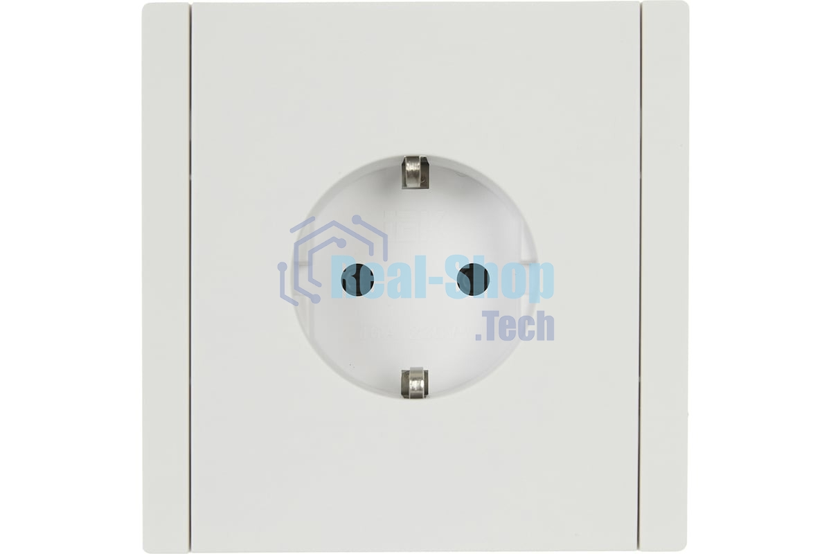 Розетка СП FORTE&PIANO FP213 16А с заземл. защ. шторки безвинт. крепл. белый IEK FP-R14-16-1-K01