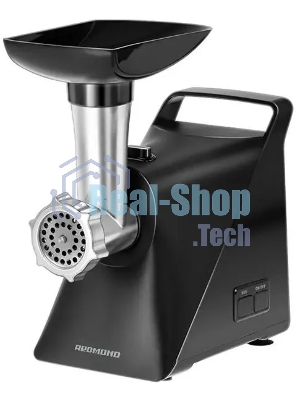 Мясорубка электрическая Redmond RMG-1236 черный, 1340 Вт