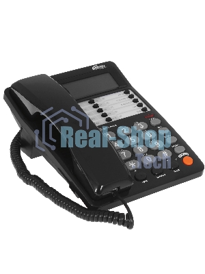 Телефон проводной Ritmix RT-495 черный