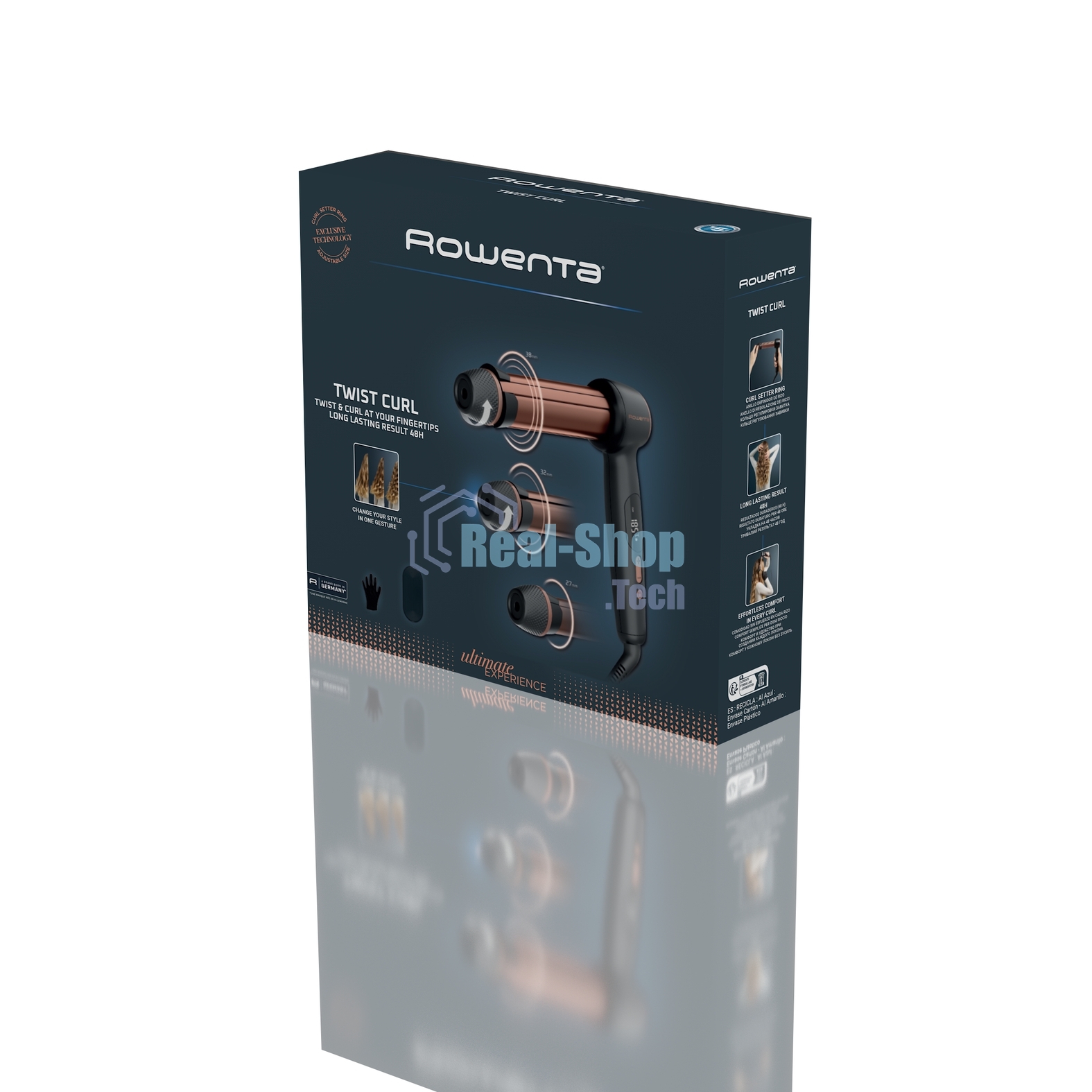 Стайлер для волос Rowenta Twist Curl CF4620E0