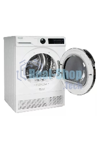 Сушильная машина DeLonghi DTD 8105 C FABIO белый, 8 кг, сушка - конденсационная, программ - 15, 59.6 x 84.5 x 56.3 см