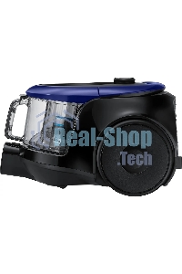 Пылесос Samsung VC18M21B0S2 синий, 380/1800 Вт, уборка сухая, пылесборник контейнер 1.5 л