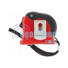 Рулетка Matrix Double fixation, 3 м х 16 мм, обрезиненный корпус, двойная плавная фиксация