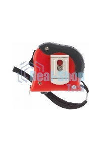 Рулетка Matrix Double fixation, 3 м х 16 мм, обрезиненный корпус, двойная плавная фиксация