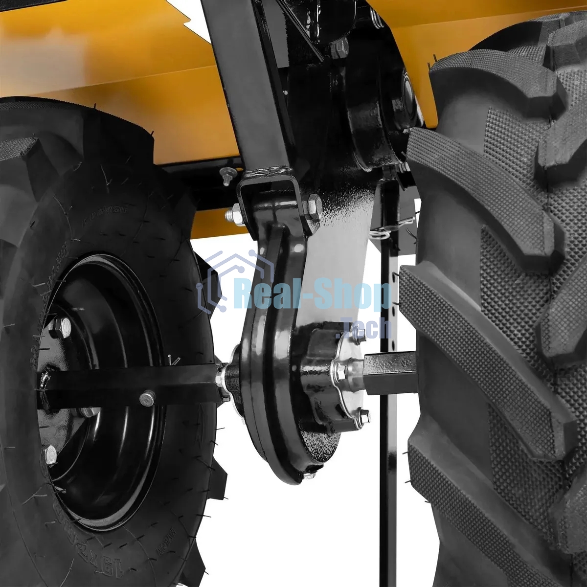 Мотоблок Denzel DPT-470S-PRO, 7 л.с., ремен.сцеп, фрез 3х4, ШОМ, передачи 4В/2Н