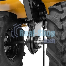 Мотоблок Denzel DPT-470S-PRO, 7 л.с., ремен.сцеп, фрез 3х4, ШОМ, передачи 4В/2Н