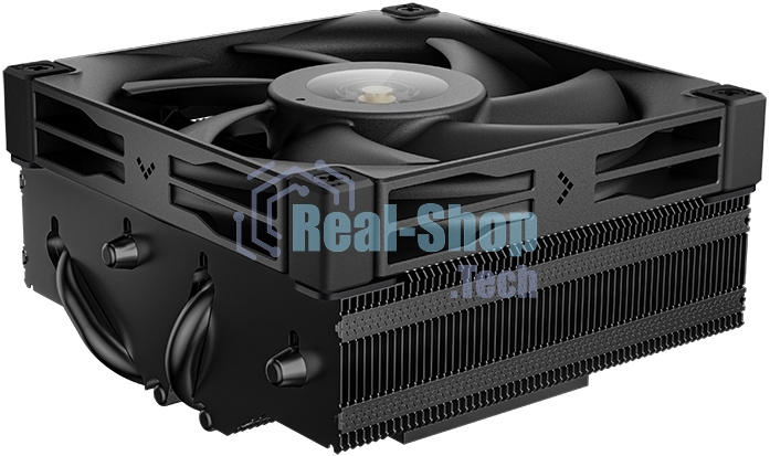 Кулер для процессора DEEPCOOL AN400 черный 92мм алюминий+медь 2900rpm 31db 4-pin 150W 52,5мм