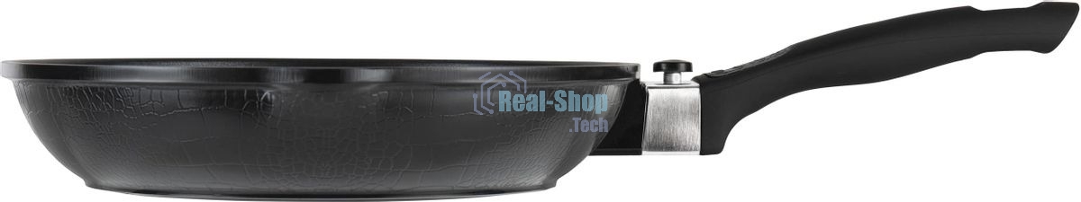 Сковорода Rondell Escurion RDA-894, 26 см, съемная ручка, без крышки, черный