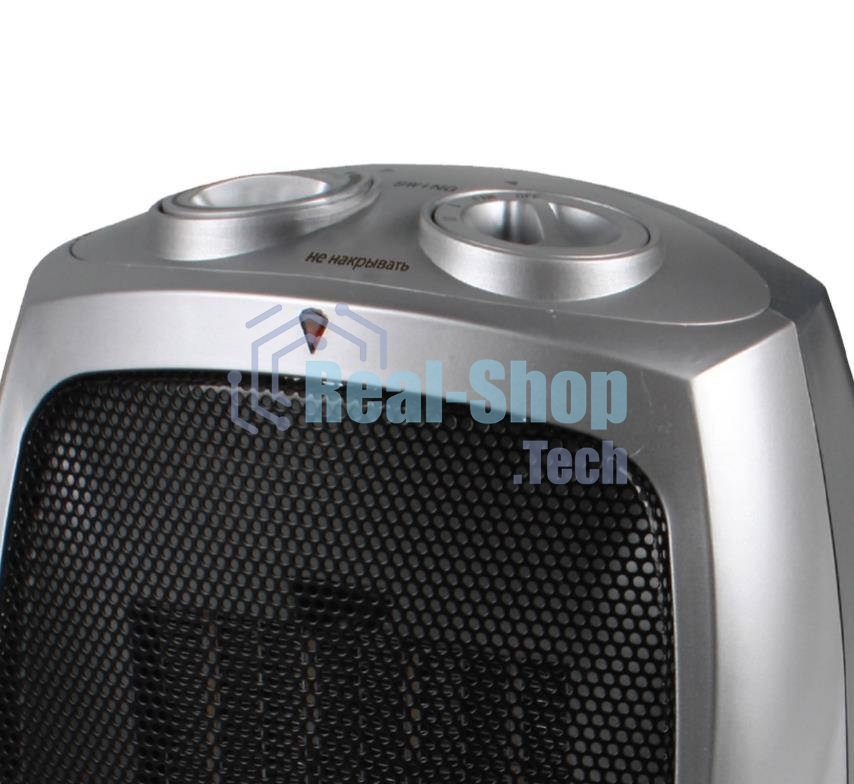 Тепловентилятор Oasis KS-15 серый, 1500 Вт, 20 м2