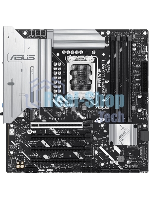 Материнская плата ASUS PRIME Z890M-PLUS WIFI, LGA 1851, Intel Z890, 4xDDR5, 6xSATA, 3xM.2, 1xPCIe 5.0 x16, 1xPCIe 4.0 x4, 2xPCIe 4.0 x1, 1xHDMI, 1xDP, 1x2.5Gb LAN, 2xUSB-A 2.0, 4xUSB-A 3.2 Gen 1, 1xUSB-A 3.2 Gen 2, 1xUSB-C 3.2 Gen 2x2, 3x3.5 мм, 7.1, mATX