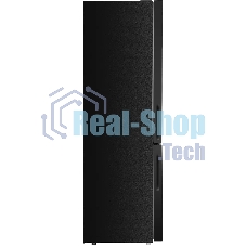 Холодильник Maunfeld MFF200NFBE черный, двухкамерный 271/106л морозилка снизу, Total NoFrost