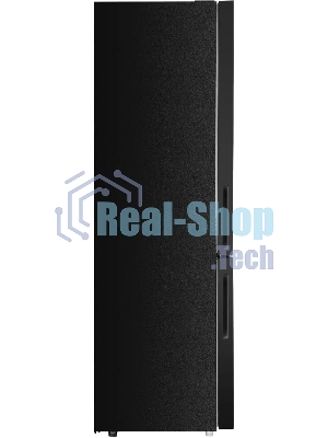 Холодильник Maunfeld MFF200NFBE черный, двухкамерный 271/106л морозилка снизу, Total NoFrost