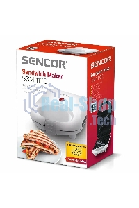 Сэндвичница Sencor SSM 1100 белый