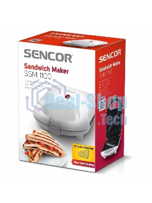 Сэндвичница Sencor SSM 1100 белый