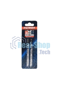 Пилка для лобзика EDGE by PATRIOT T144DF по дереву, 2шт в блистере