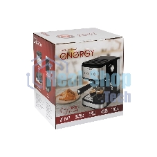Кофеварка рожковая ENERGY EN-264R (108170) стальной/черный, исп. кофе - молотый, 1.5 л, 1100 Вт, 20 бар