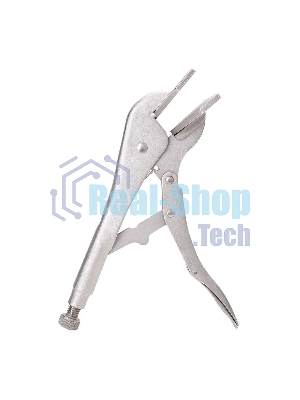 Зажимные клещи с плоскими губками Deli DL20016 250мм, регулировочный винт