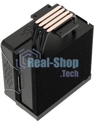 Устройство охлаждения(кулер) Formula Ice Burg ARGb Soc-AM5/AM4/1200/1700/1851 черный 4-pin 17-34dB Al+Cu 170W 552gr Ret (ICE BURG ARPW 4P BK)