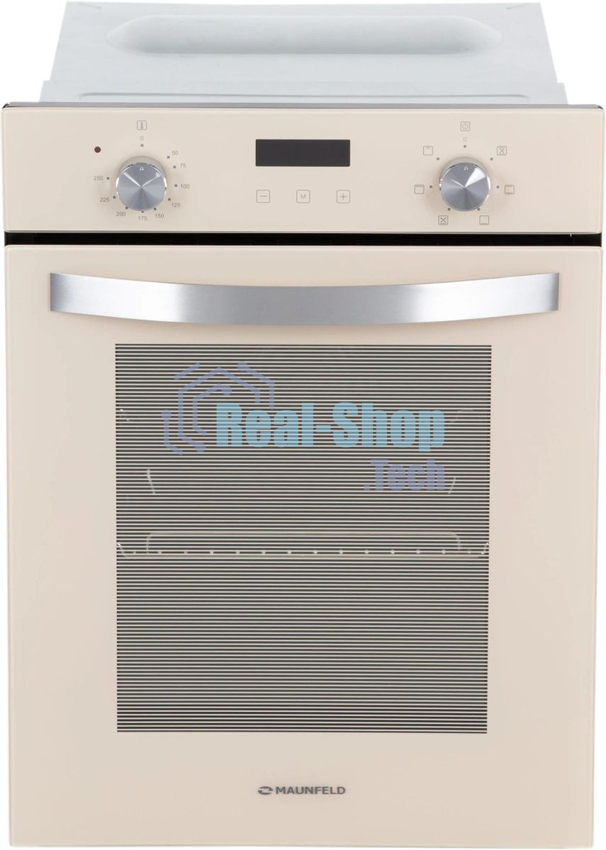 Шкаф духовой электрический Maunfeld EOEM516BG, 45 см, 51 л, бежевый, встраиваемый