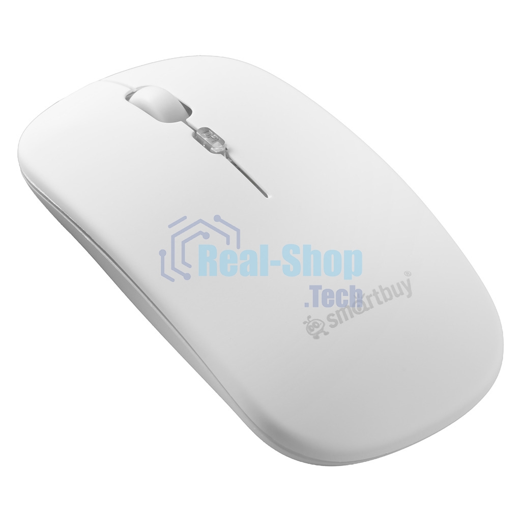 Мышь беспроводная Dual BT+USB с зарядкой Smartbuy X31 белая (SBM731DW) /100.  