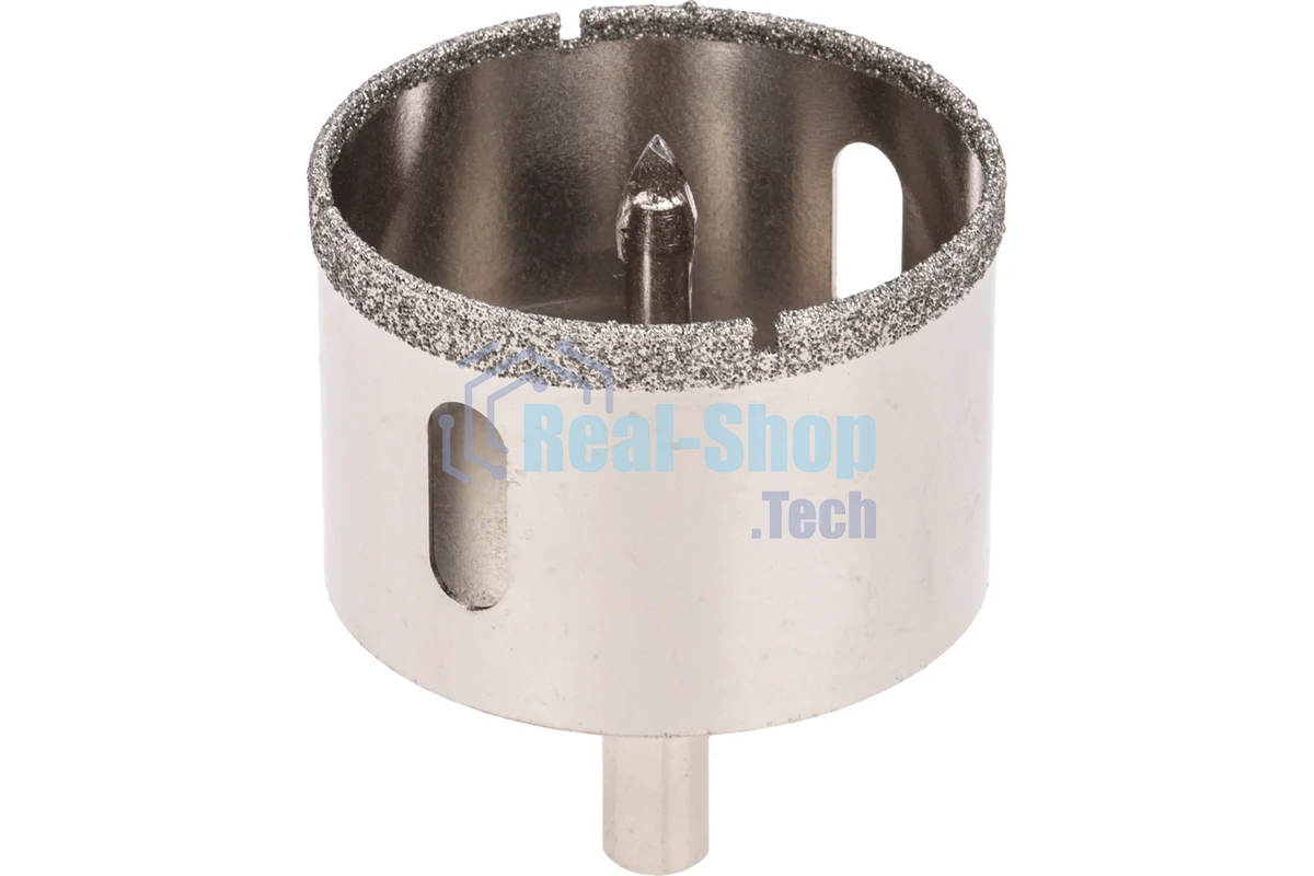 Коронка алмазная Kranz 55 мм с центровочным сверлом