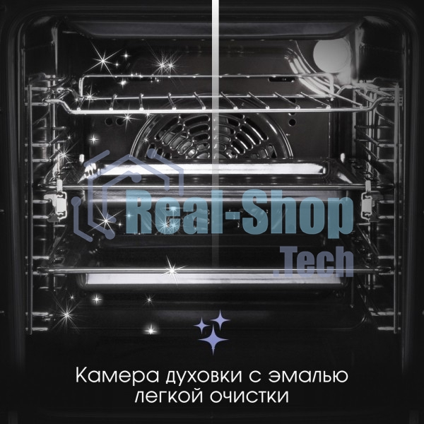 Духовой шкаф электрический встраиваемый Zigmund & Shtain E 145 W белый