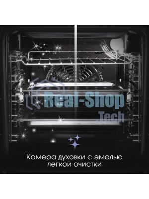 Духовой шкаф электрический встраиваемый Zigmund & Shtain E 145 W белый