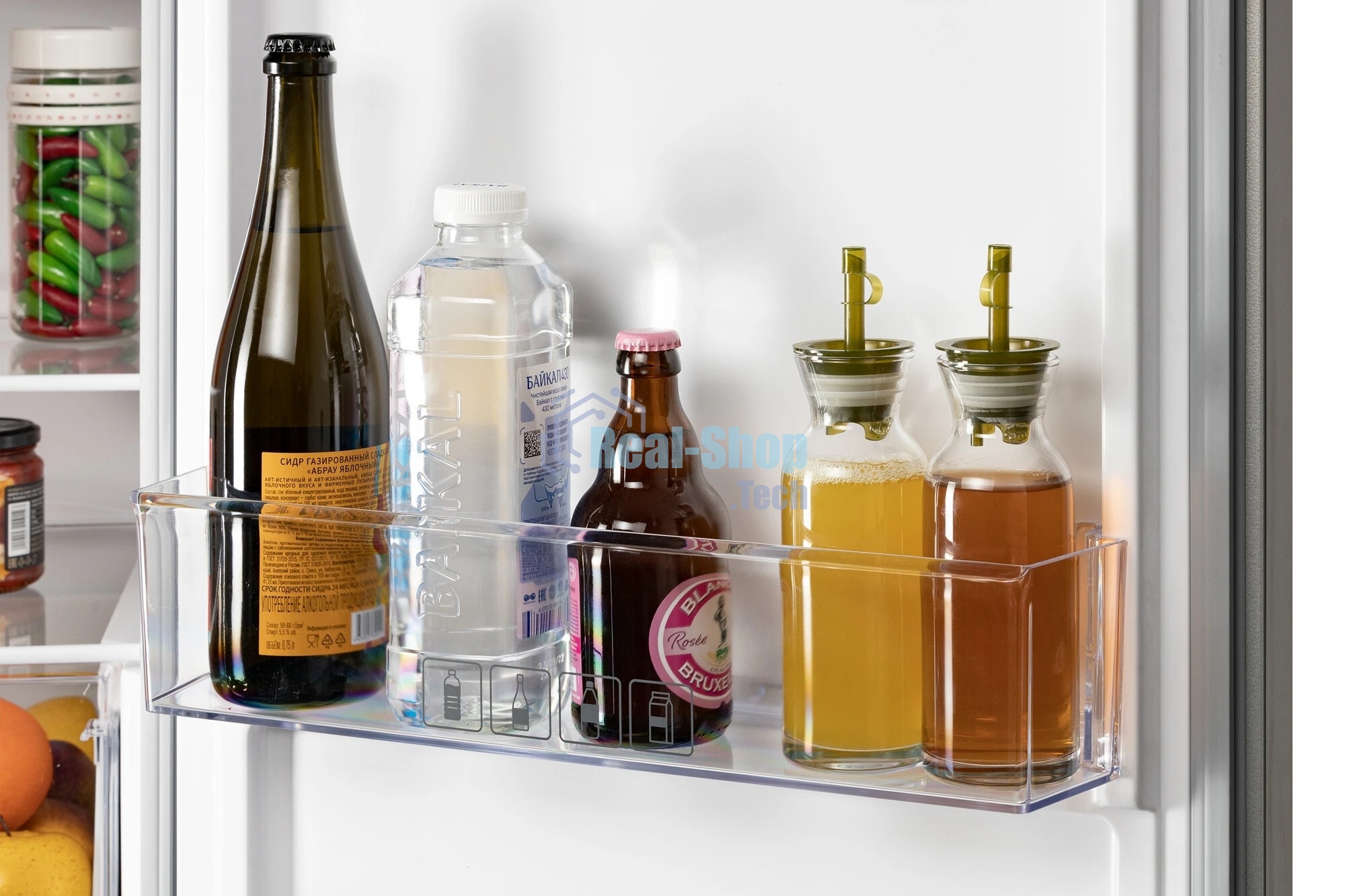 Холодильник Nordfrost NRB 164NF S серебристый двухкамерный 238/105л морозилка снизу